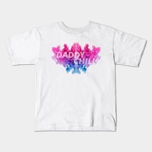 Daddy Chill Smoke Kids T-Shirt